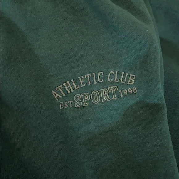 Divided Teal Jogger Pants - Picture 3 of 3